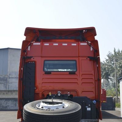 Silla de suspensión aérea equipada HOWO CNG de carga pesada camión tractor para el transporte de semirremolques