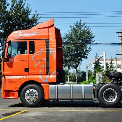 Silla de suspensión aérea camión de remolque de remolque de carga pesada con capacidad de tanque de combustible de 600L Euro 5