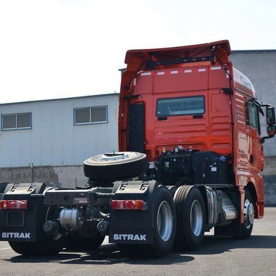 Silla de suspensión aérea camión de remolque de remolque de carga pesada con capacidad de tanque de combustible de 600L Euro 5