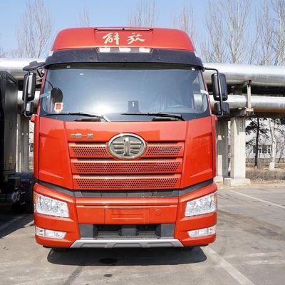 FAW Jiefang J6p camión pesado 6X4 tractor de intercambio eléctrico puro con 12 engranajes manuales