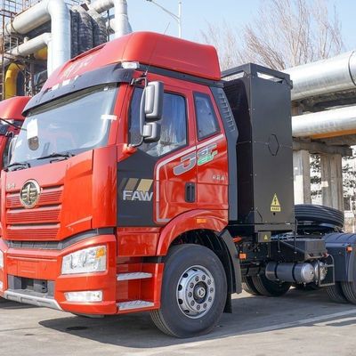 Transporte de mercancías Tractor eléctrico FAW Jiefang J6p 6X4 460 CV con Kilometraje 100000 km