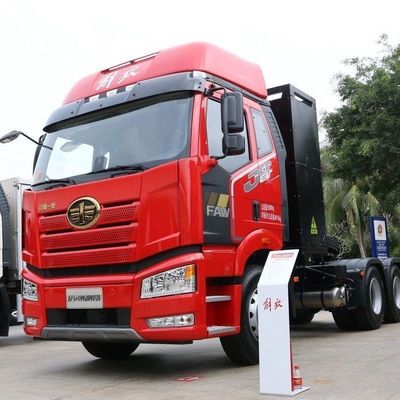 Disposición eléctrica FAW Jiefang J6p 6X4 Tractor eléctrico puro 12 velocidades engranaje manual