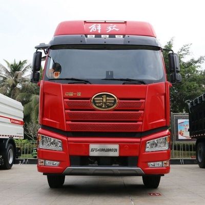 Disposición eléctrica FAW Jiefang J6p 6X4 Tractor eléctrico puro 12 velocidades engranaje manual