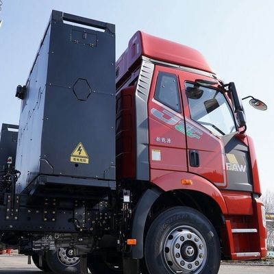 Tractor eléctrico puro para descarga eléctrica