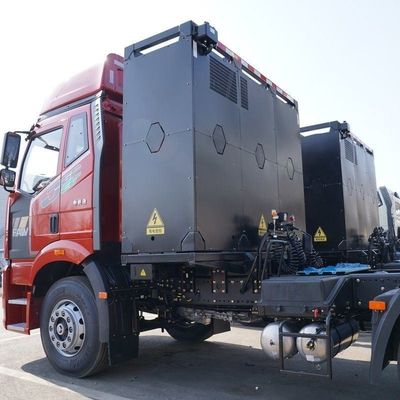 7.36m*2.55m*4m Tamaño FAW Jiefang J6p 6X4 Tractor de intercambio eléctrico puro 460HP Euro 3