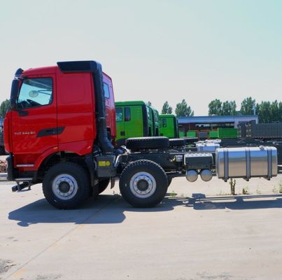 Capacidad del motor Euro6 de 400 CV HOWO Piezas de camión Semiremolque integrado de remolque pesado
