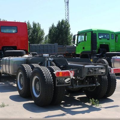 Capacidad del motor Euro6 de 400 CV HOWO Piezas de camión Semiremolque integrado de remolque pesado