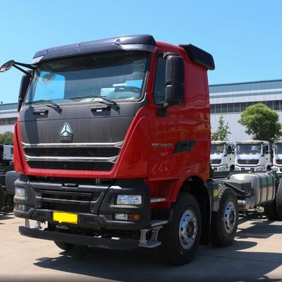 Camión de transporte comercial pesado de larga distancia con diseño de neumáticos sin tubos