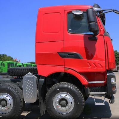 Camión de transporte comercial pesado de larga distancia con diseño de neumáticos sin tubos