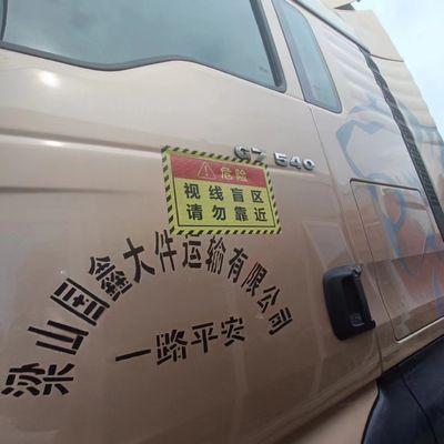 Transporte de carga pesada Camión de grandes dimensiones con volante hidráulico y asientos de suspensión neumática