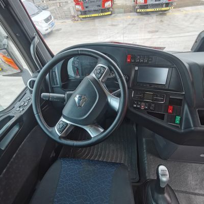 Euro 5 Shacman camión de remate con gran capacidad y asiento confortable de suspensión aérea