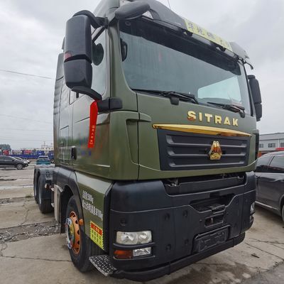 Excelente rendimiento 540HP Motor Shacman Camión de remate con asiento del conductor de suspensión aérea