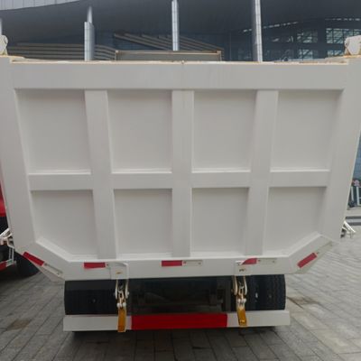 Tipo de material de acero al carbono 30/40 toneladas 400HP 10 ruedas camión de descarga manual de trabajo pesado