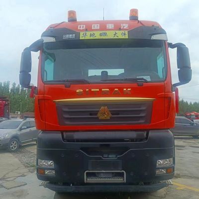 Camión tractor FAW de 6×4 ruedas motrices a una financiación asequible con caja de carga de acero al carbono