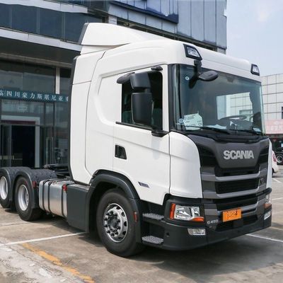 450 Modelo Scania prime s 450 caballos de fuerza Camión pesado con chasis S y neumáticos sin tubo