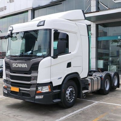 Camión pesado Scania Serie G de 450 CV con conformidad nacional VI y transmisión 6X2r