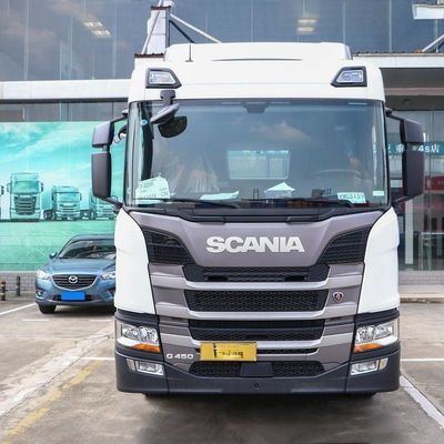 6×4 rueda motriz Scania Camión pesado de la serie G 450HP 6X2r Tractor Euro 5 Compatible