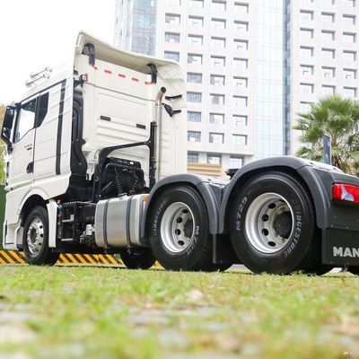 6×4 Euro 5 510HP Tractor de trabajo pesado para el transporte de carga hombre serie Tgx automático
