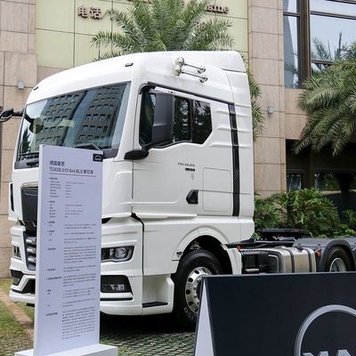 6×4 Euro 5 510HP Tractor de trabajo pesado para el transporte de carga hombre serie Tgx automático