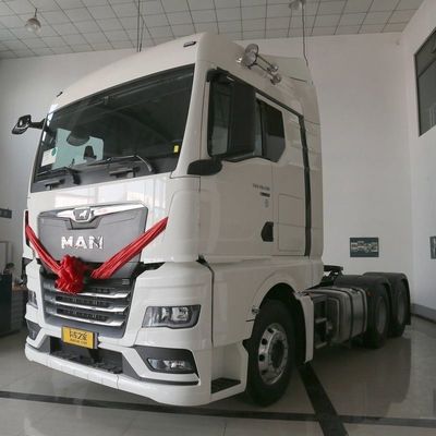 Man prime s Tgx Camión pesado con silla de conducción con suspensión aérea y transmisión 6X4