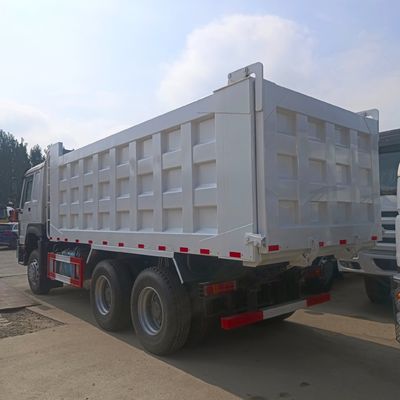 Asistencia de potencia Dirección hidráulica Camión de descarga 6X4 usado con neumáticos y chasis Sinotruk