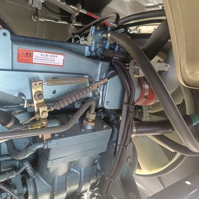 Transmisión manual 6X4 camión de descarga con dirección hidráulica y neumáticos de ayuda de potencia