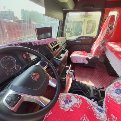 Sinotruck 480HP Semirremolque con asiento de suspensión aerodinámica y 8.800 kg de peso bruto del paquete