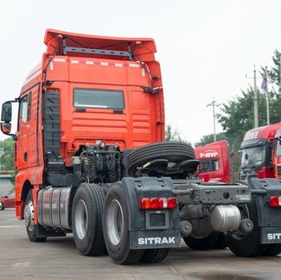 Sinotruck 480HP Semirremolque con asiento de suspensión aerodinámica y 8.800 kg de peso bruto del paquete