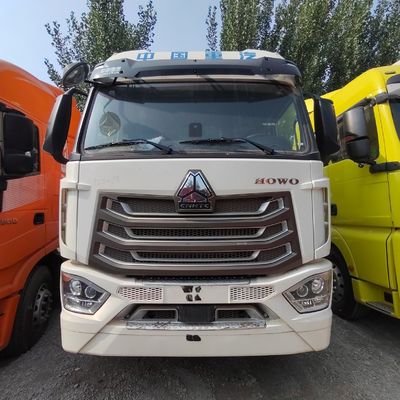 Camión tractor de 6X4 usado con diseño de neumáticos sin tubo y 351-450 caballos de fuerza