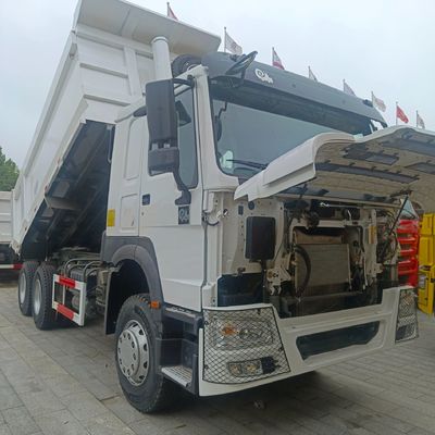 Diseño de neumáticos sin tubo y tipo de transmisión manual Camión de descarga usado con energía eléctrica
