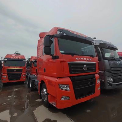 Transmisión manual 6X4 Camión-tractor Sitrak usado para el transporte de mercancías en buen estado