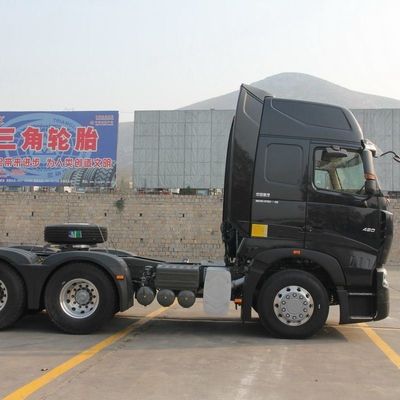 Tanque de combustible de 600L 420HP Tractor 6X4 con ≤5 asientos Camión pesado nacional HOWO Serie A7
