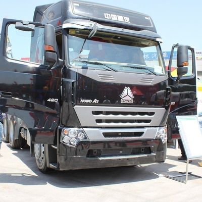 Sinotruck HOWO Serie A7 camión de descarga 6X4 con remolque de semirremolque y depósito de combustible de 400L