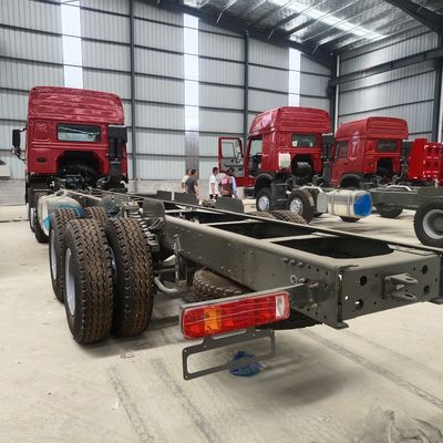 Dirección hidráulica Sinotruk Dump Truck con chasis de trabajo pesado y opciones de personalización