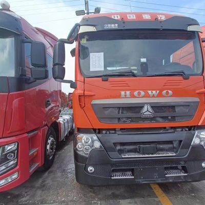 Pago inicial 375HP HOWO Camión tractor para tareas de remolque y semirremolque de trabajo pesado