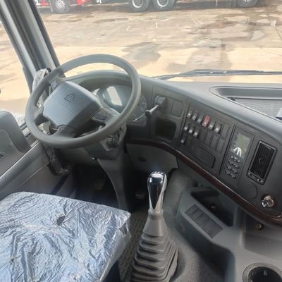 Haowo 10 ruedas auto camión de descarga 371HP camión de descarga de segunda mano en cabina de aire acondicionado