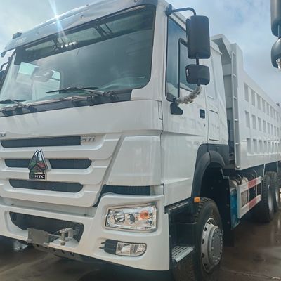 Diésel de gran capacidad 371HP6 * 4 HOWO 30 toneladas camión de descarga manual vehículo de transporte