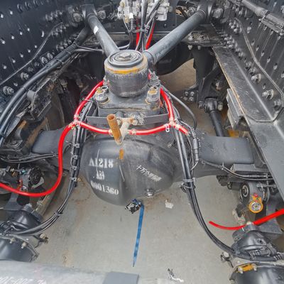 Pago inicial Remolque de carga pesada con capacidad de remolque de 400 CV y suspensión en aire