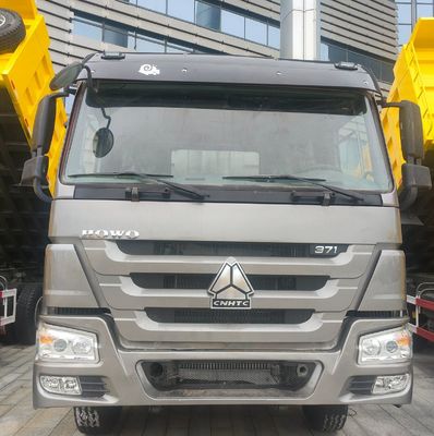 371 CV de segunda mano HOWO Diesel 6 * 4 camión de descarga 10 ruedas 300 toneladas raspador o Rhd vehículo de transporte manual