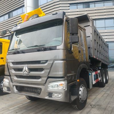 Camión pesado diésel HOWO371HP con 10 ruedas y cargador de 30 toneladas o vehículo de transporte de camión de descarga manual Rhd