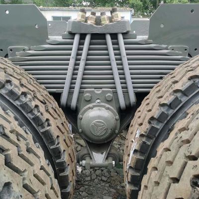 11.6mX2.55mX3.96m Haowo Furgoneta comercial de segunda mano con neumáticos y capacidad de tanque de combustible de 400-600L