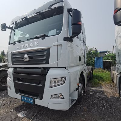Sitrak personalizado 4X2 480 HP Tractor Trailer con 600L de tanque de combustible y moneda estadounidense
