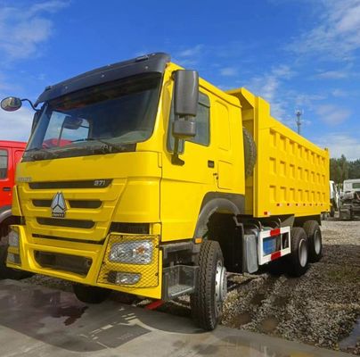 Camión pesado de 6×4 ruedas motrices HOWO Camión de descarga para el transporte de carga pesada a un precio asequible