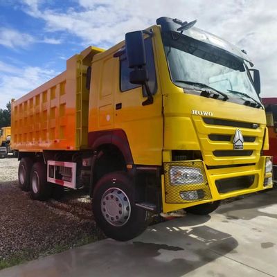 Camión pesado de 6×4 ruedas motrices HOWO Camión de descarga para el transporte de carga pesada a un precio asequible