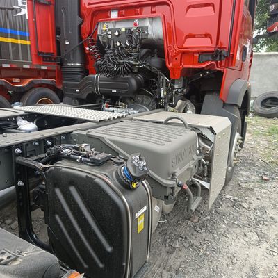 Cisterna de combustible de 400L de acero carbono ZZ4257N3247E1H camión pesado diésel para remolque de semirremolque