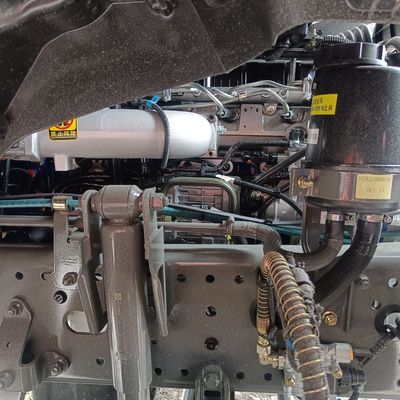 Cisterna de combustible de 400L de acero carbono ZZ4257N3247E1H camión pesado diésel para remolque de semirremolque