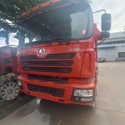 Camión de descarga pesada Shacman usado para minería y construcción en el Congo 351-450 caballos de fuerza