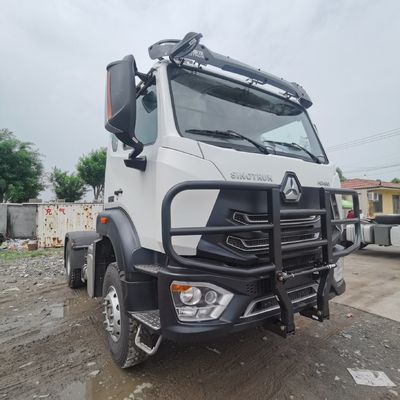 351-450hp FAW camión tractor remolque con tanque de combustible de 1000L y asiento de suspensión de aire