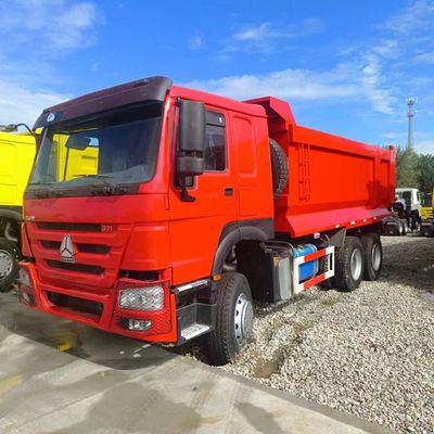 Camión pesado nacional certificado por el DOT HOWO6X4 Camión de descarga con sistema hidráulico