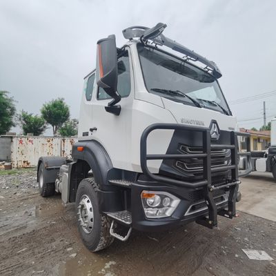Camión tractor Shacman usado con asiento de suspensión aérea Tiempo de entrega estimado
